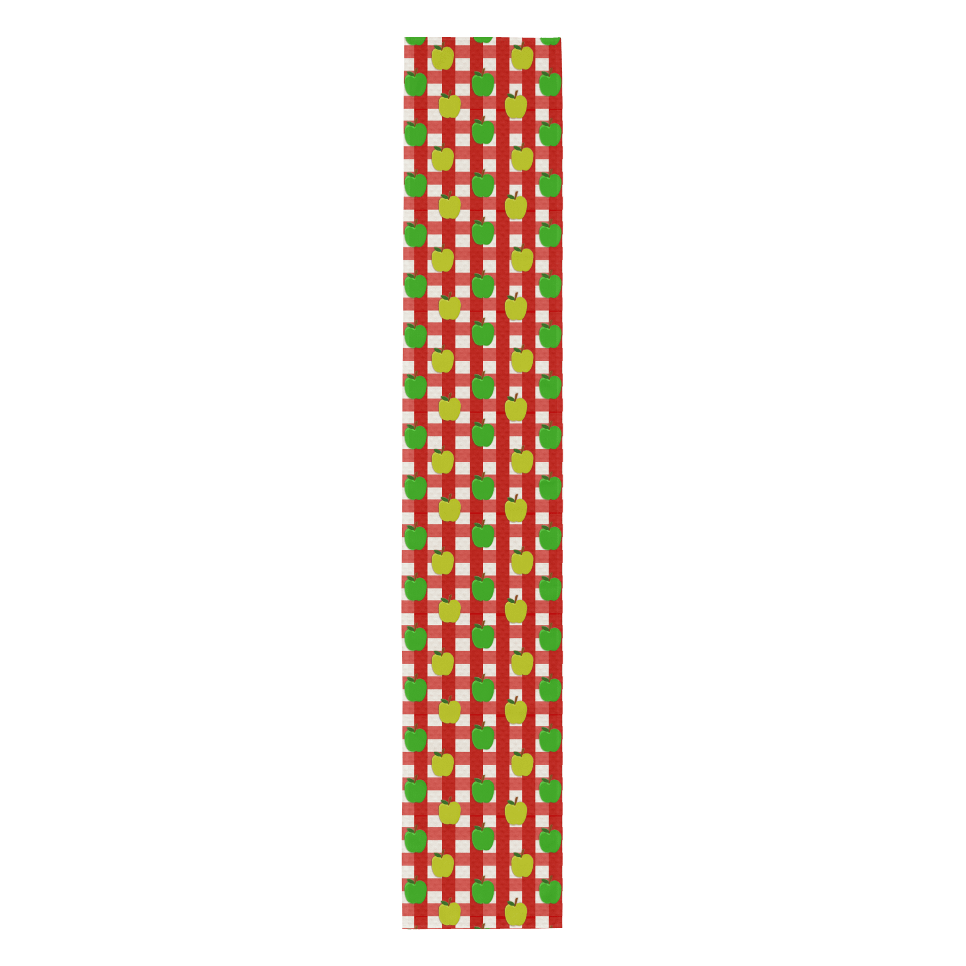 Apple Gingham Pattern in Red Table Runner product image (2)