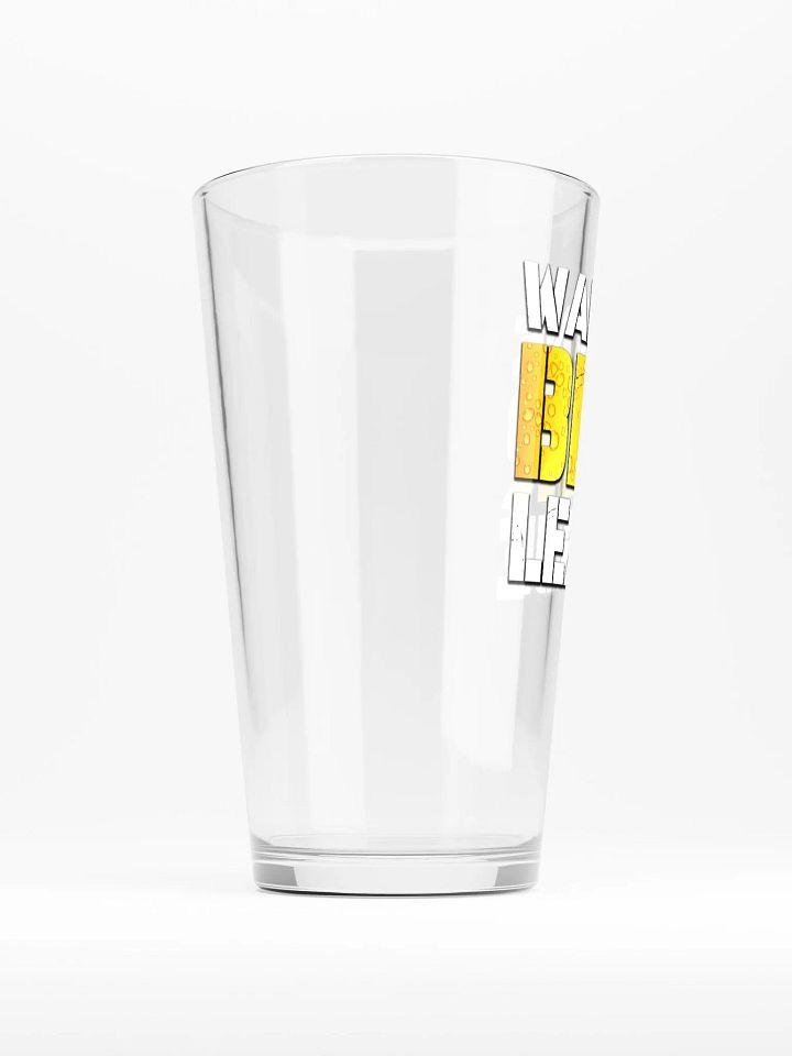 Warzone Beer League Pint Glass product image (2)