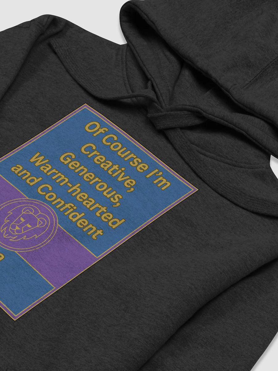 Of Course I’m Leo Zodiac Sign Hoodie, Zodiac Sign Vibes Hoodie, Leo Hoodie, Astrological Hoodie product image (3)