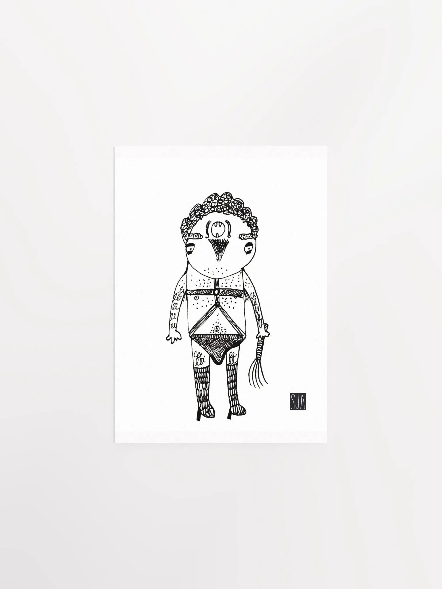Guy I Saw One Time At The Blues Festival matte poster product image (1)
