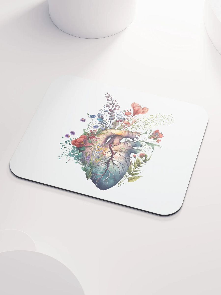 Wildflower Anatomy Heart Mouse Pad product image (3)