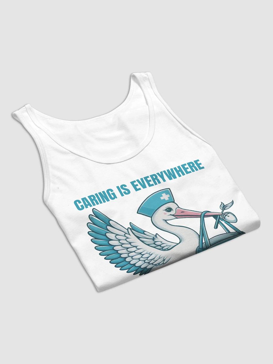 Caring Stork Nurse Jersey Tank product image (80)