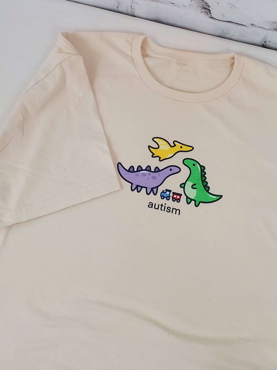 Autism Dinosaur Shirt ⚪ product image (3)