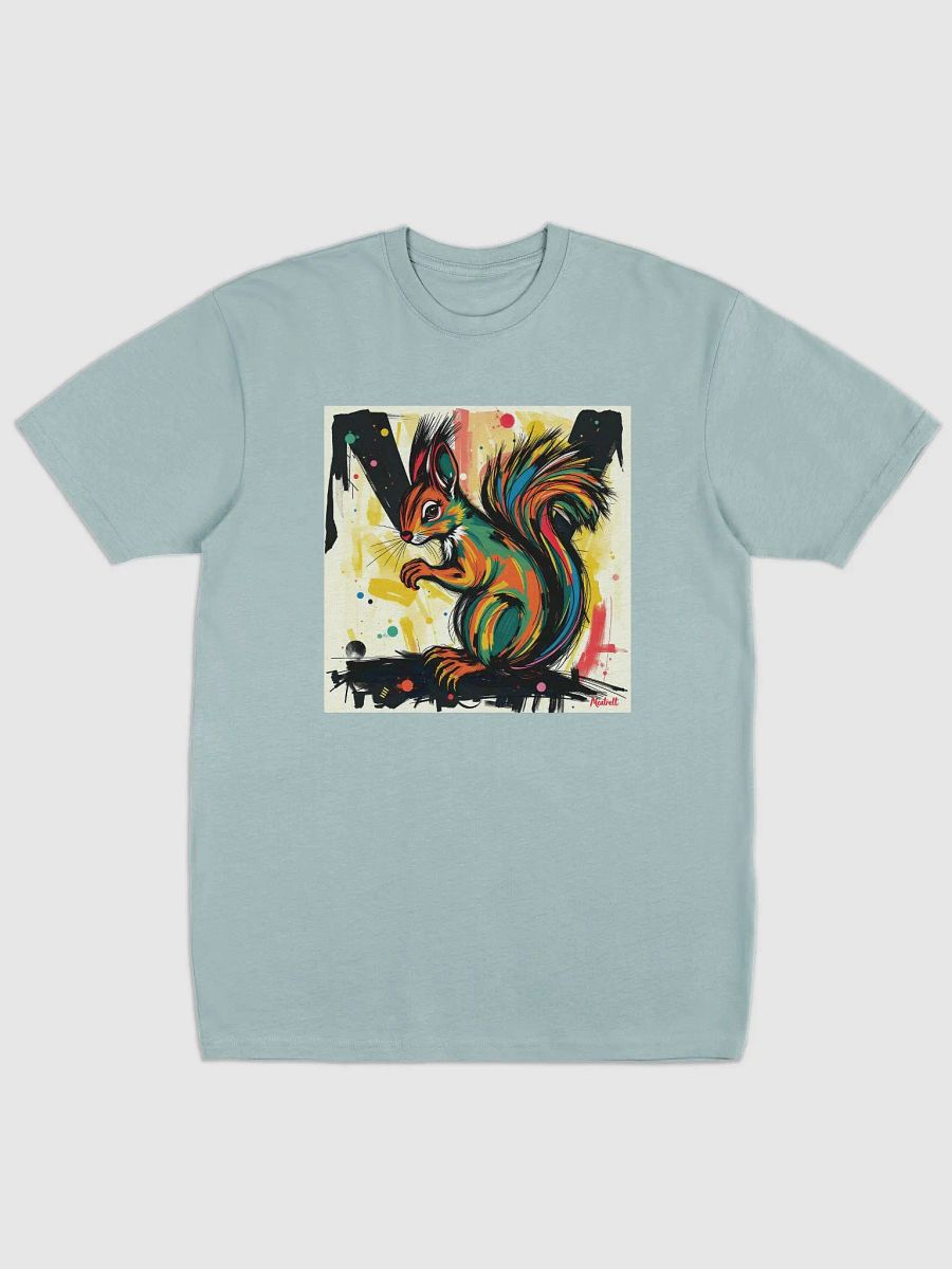 graffiti style squirrel Premium Cotton Heritage Tee: Unmatched Comfort & Style product image (1)