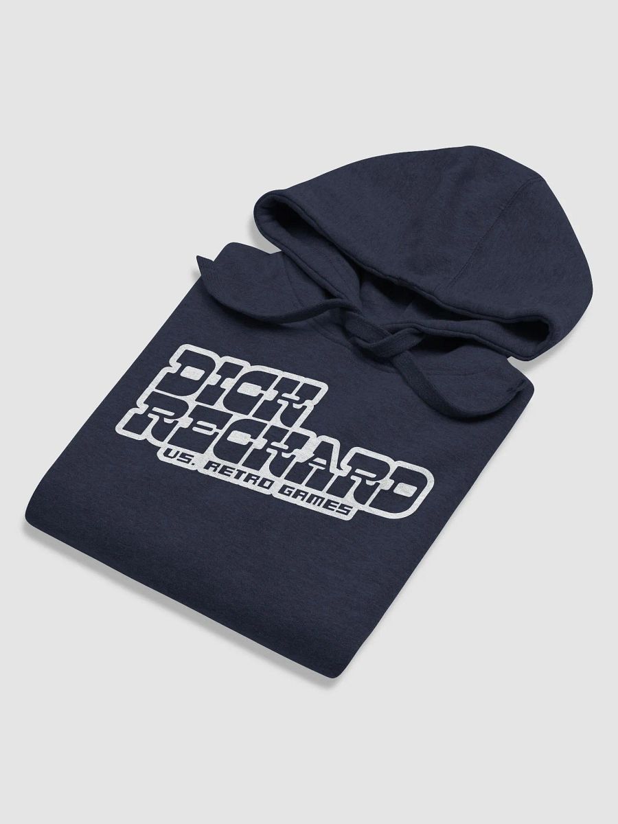 Dick Reckard vs Retro Games MonoWhite Logo Unisex Hoodie product image (5)