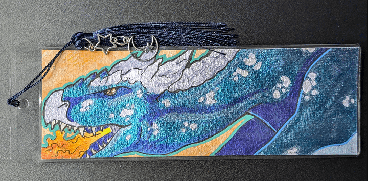 Watercolor Bookmark: Dragon Dreams Set 2 product image (2)