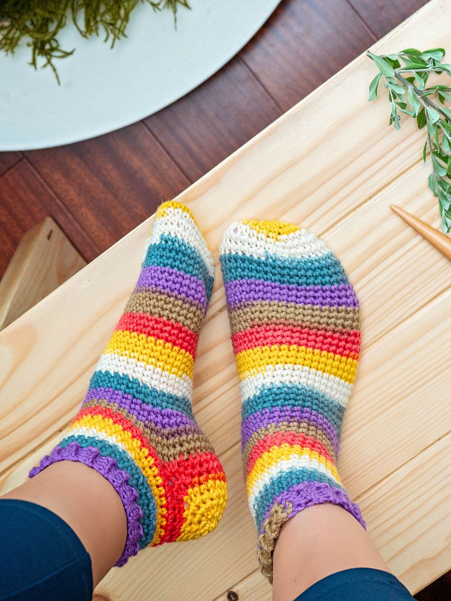 Felici Beginner Crochet Socks product image (4)