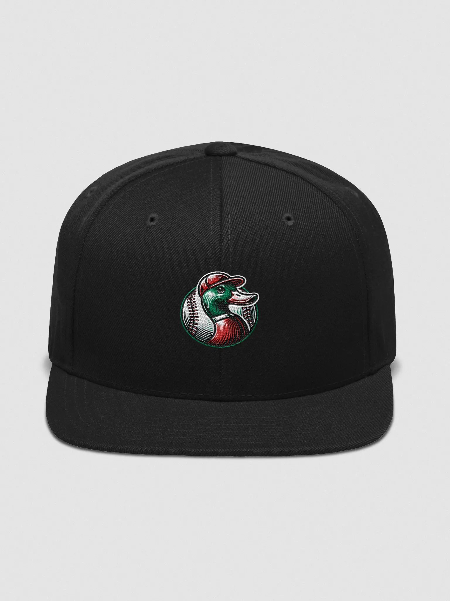 Baseball Quirky Duck Stitch Snapback Cap product image (5)