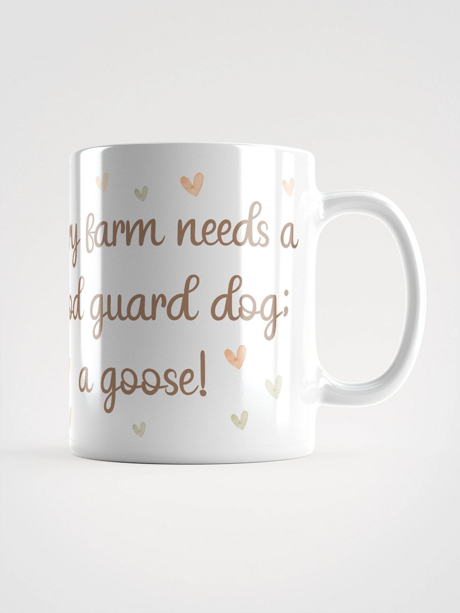 Guardian Geese White Glossy Mug product image (2)