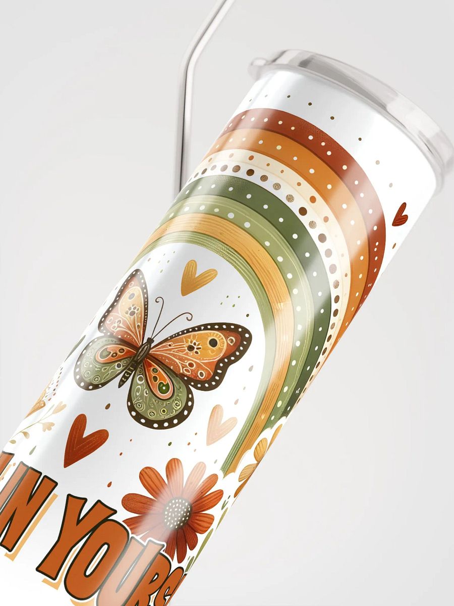 Whimsical Rainbow Butterfly Tumbler product image (6)