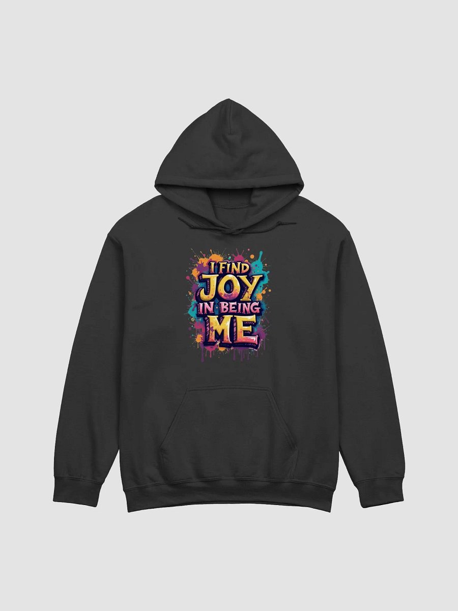Vibrant Graffiti 'I Find Joy in Being Me' Typography Design