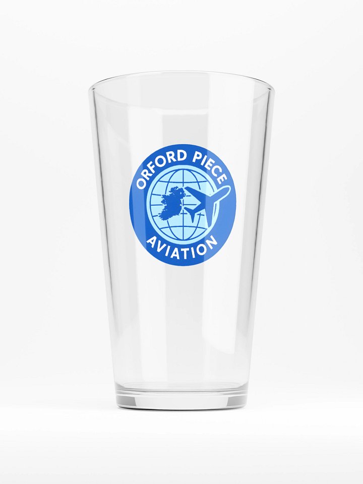 Orford Piece Aviation Shaker Pint Glass product image (1)