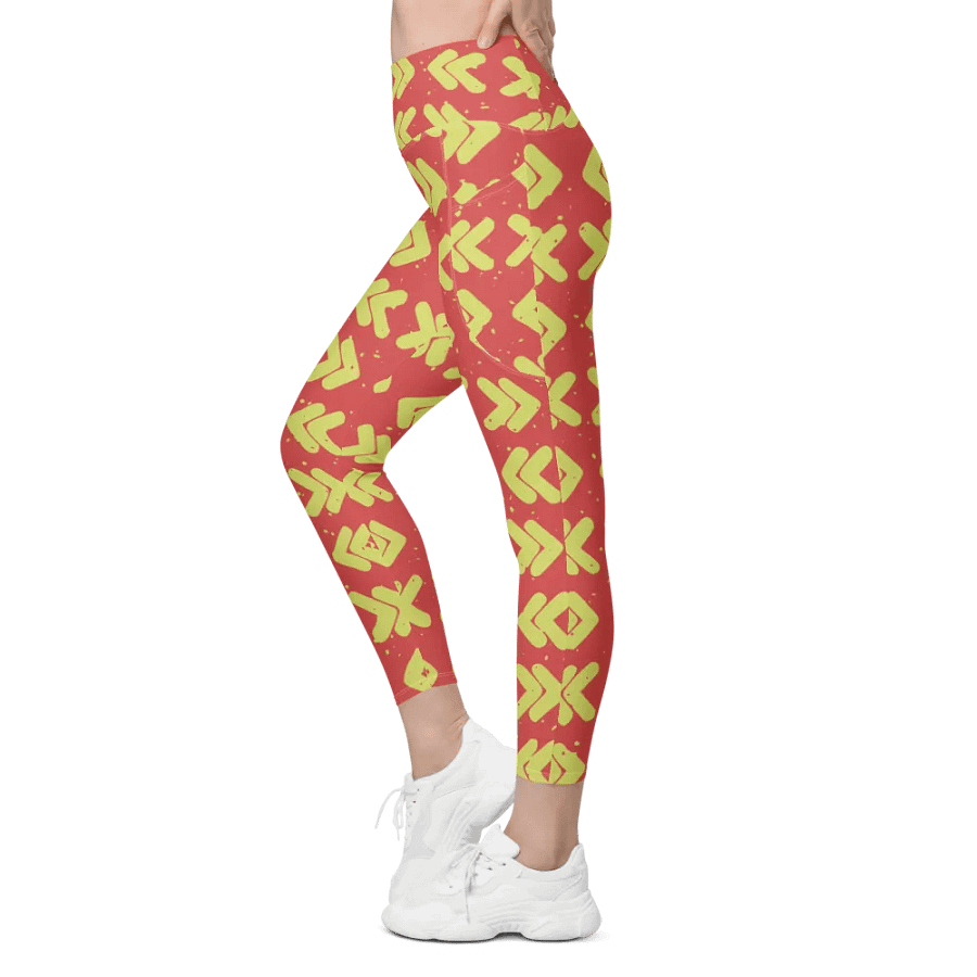 Leggings with Pockets – Seamless Geometric Pattern for Stylish Functionality product image (6)