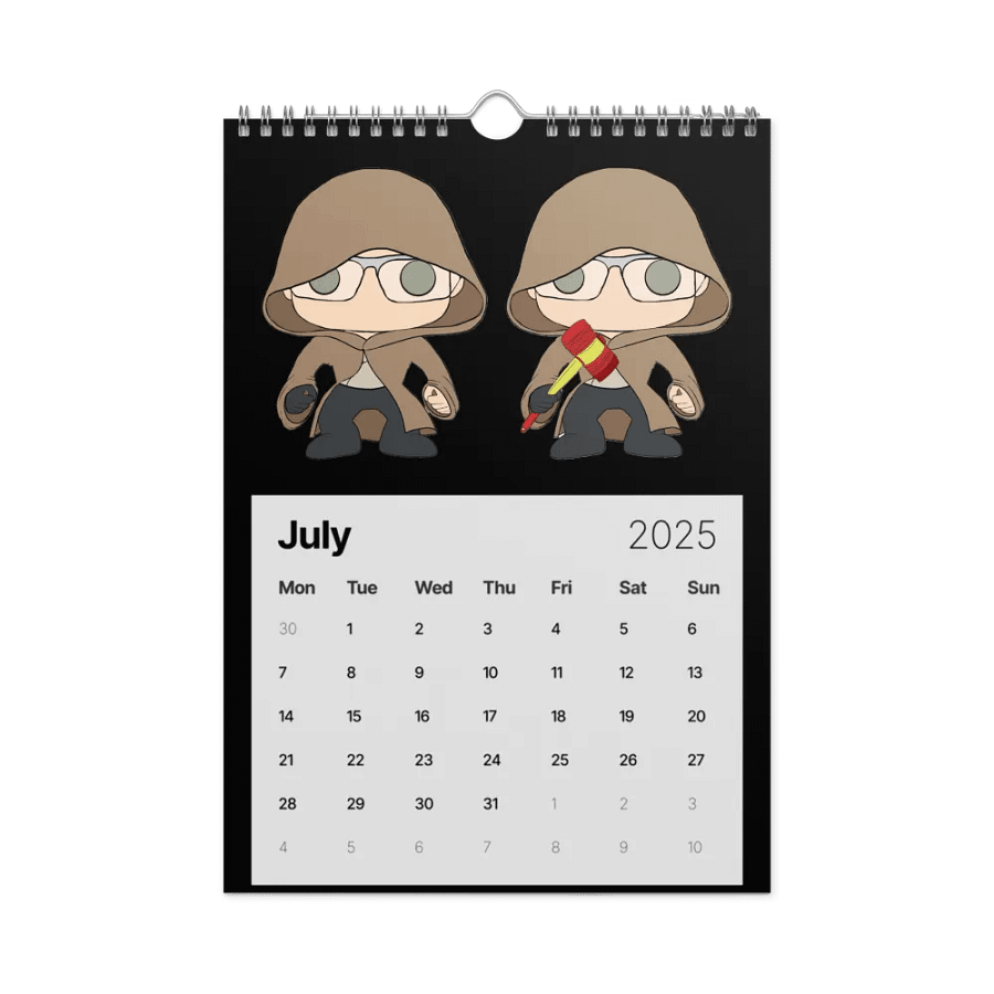 2025 Dorn Geek Calendar product image (7)