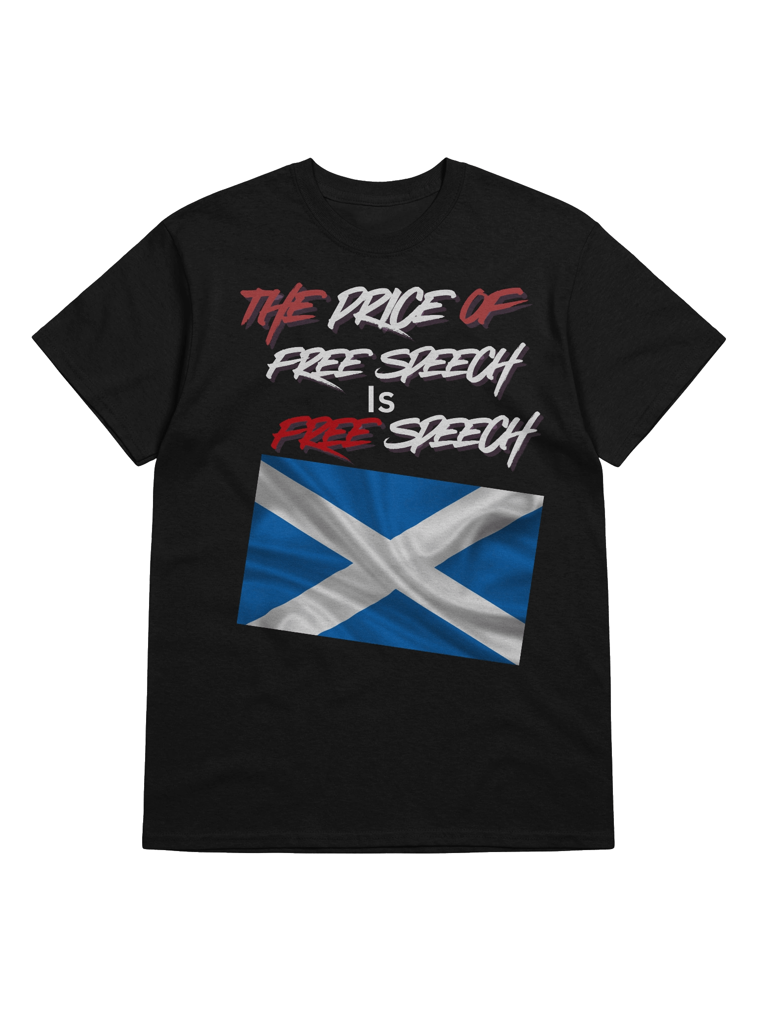 Scottish Free Speech Flag T-Shirt product image (7)