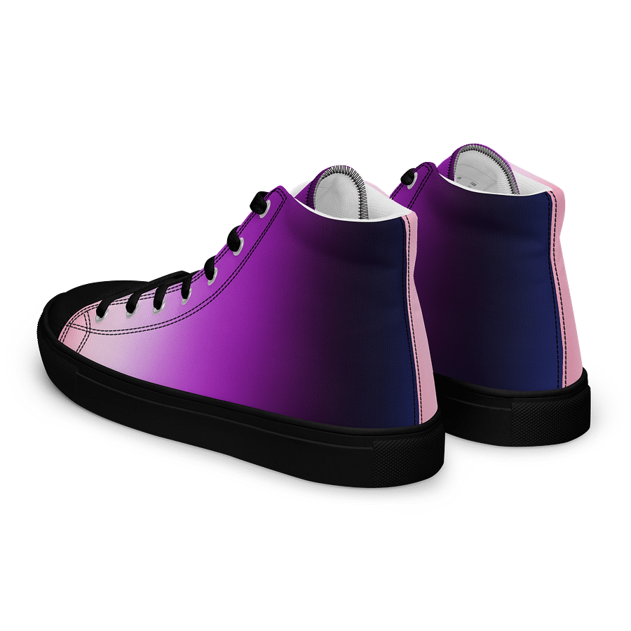 Gender-fluid High Top Canvas Shoes product image (5)