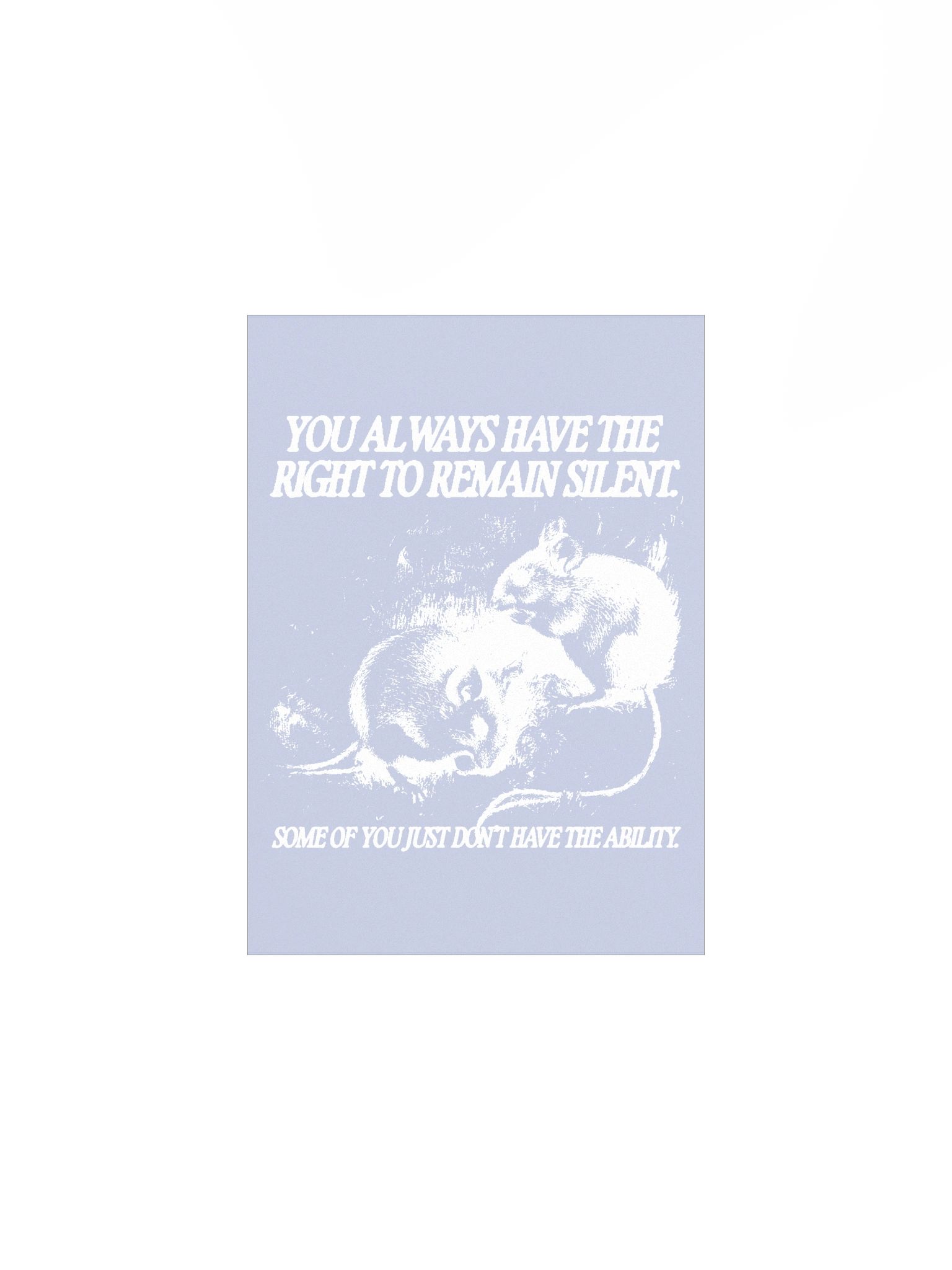 Remain Silent Poster product image (7)