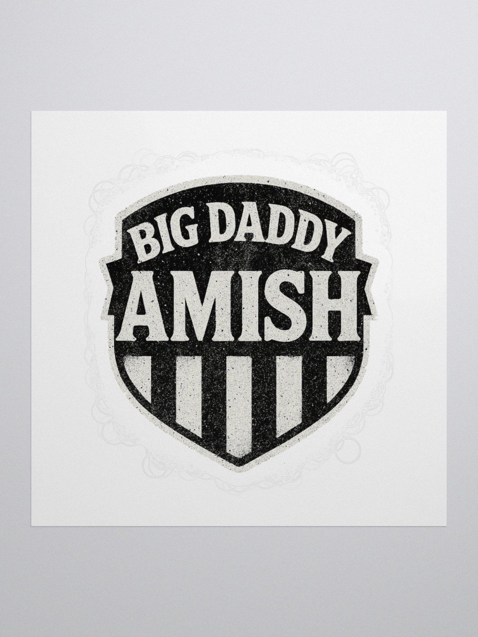 Big Daddy Amish Sticker product image (1)