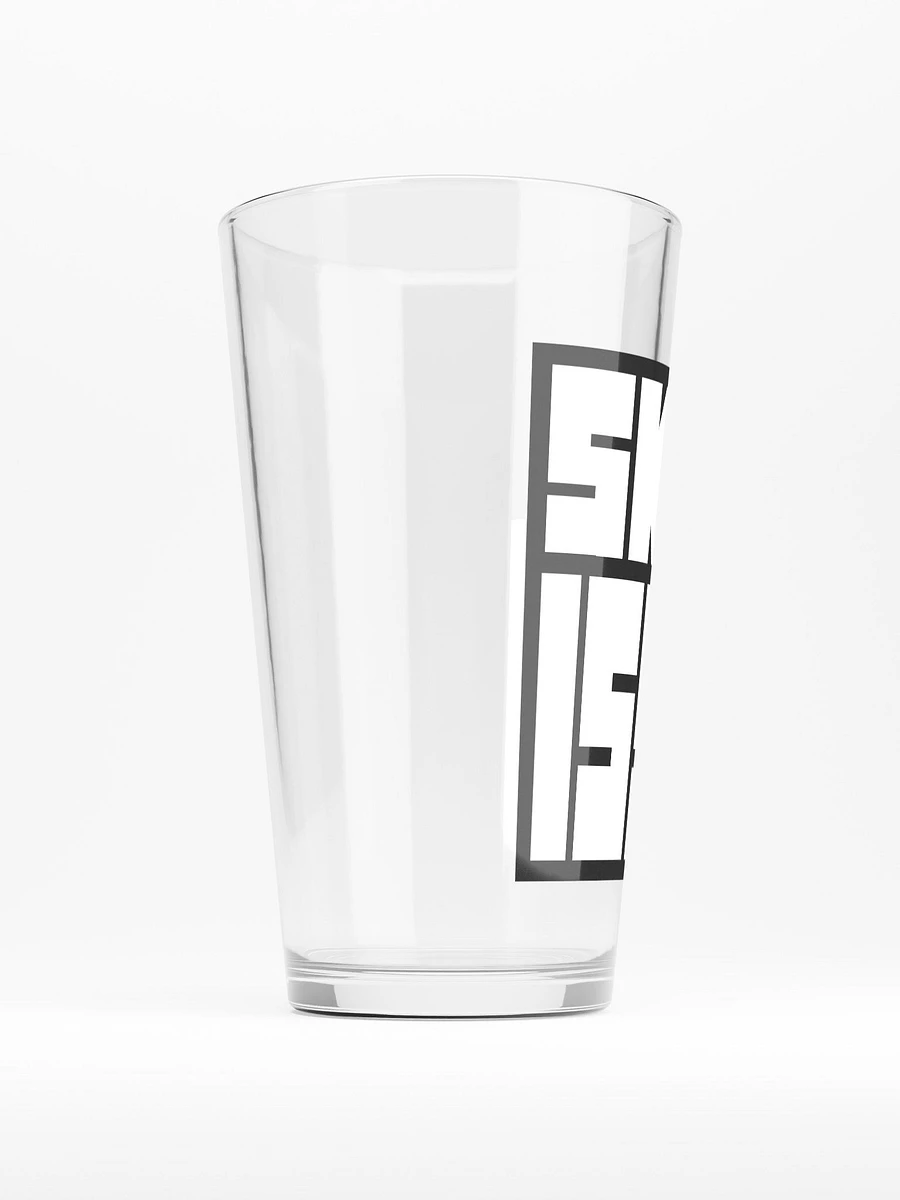 SKILL ISSUE PINT GLASS (B&W) product image (2)