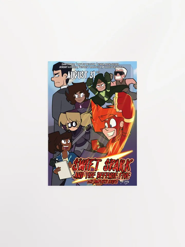 Swift Spark and the Defense Five: Pilot Part One Poster product image (3)