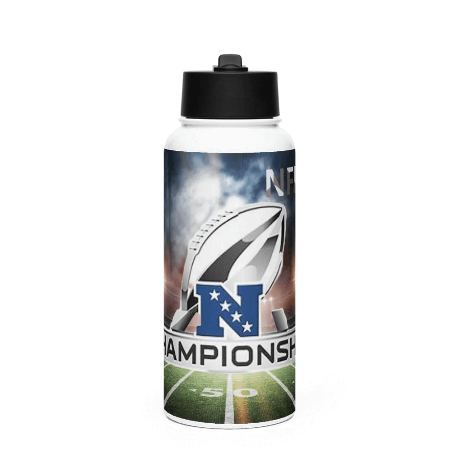 NFL NFC Championship Trophy Stainless Steel Water Bottle product image (1)