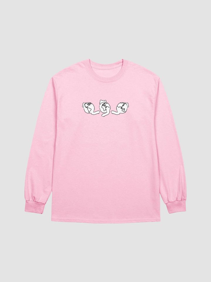 Planet Manul Trio - Gildan Unisex Long Sleeve Tee product image (7)