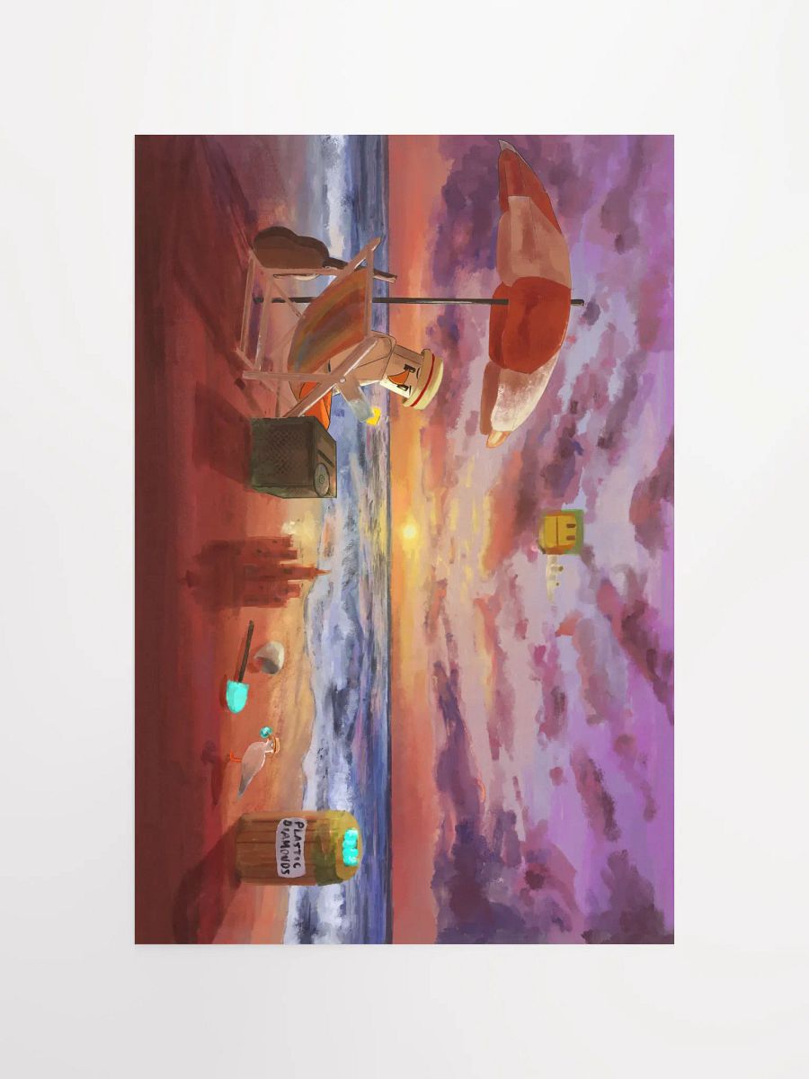 CringyGull Sunset Poster product image (4)