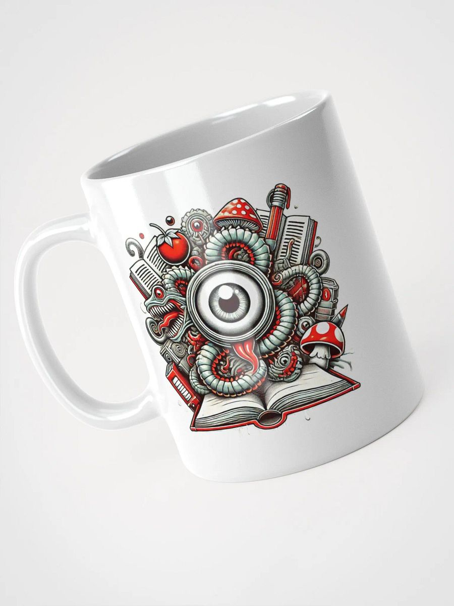 Surreal Eye and Tentacle Art Ceramic Mug product image (9)
