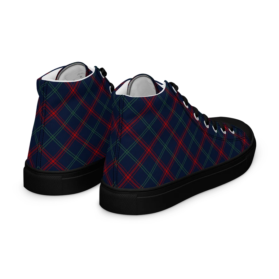 Lynch Tartan Men's High Top Shoes product image (10)