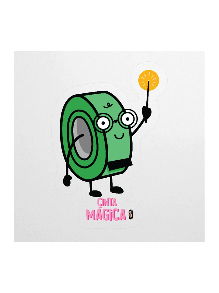 Cinta Mágica - Sticker (Kiss Cut) product image (1)