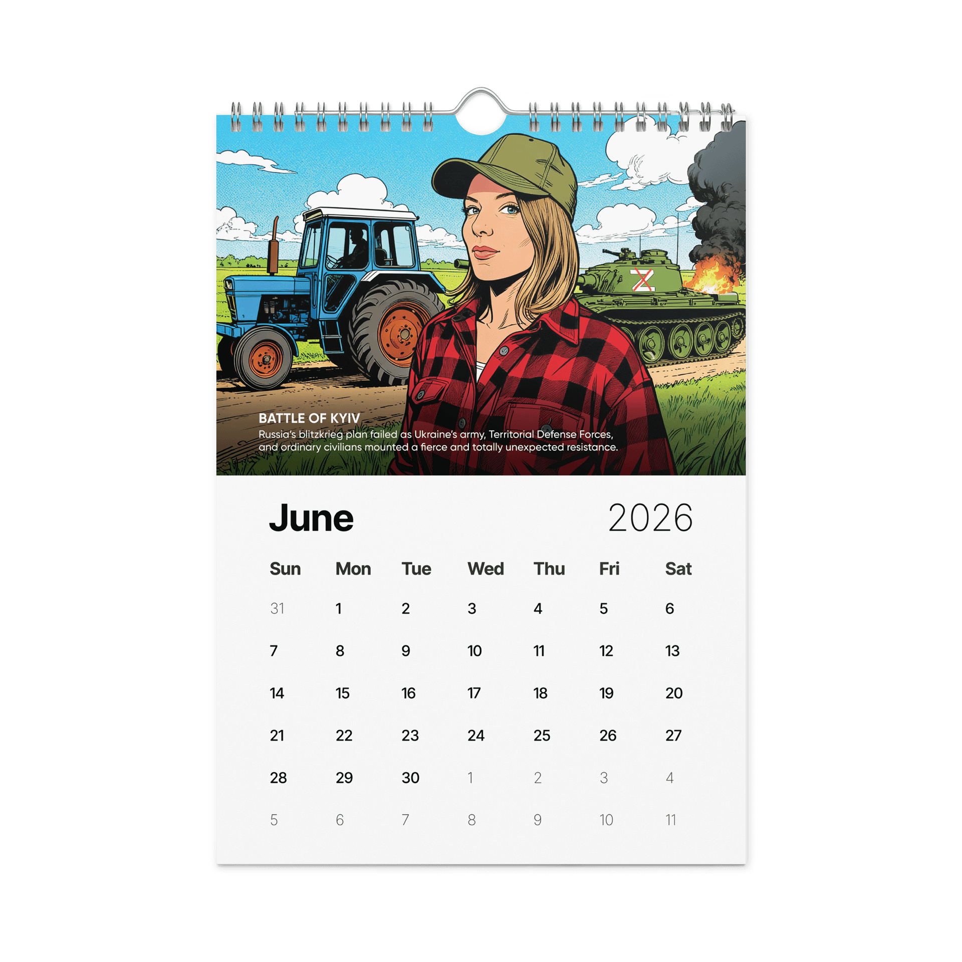 Anna's Calendar 2026 (MON or SUN Edition) product image (7)