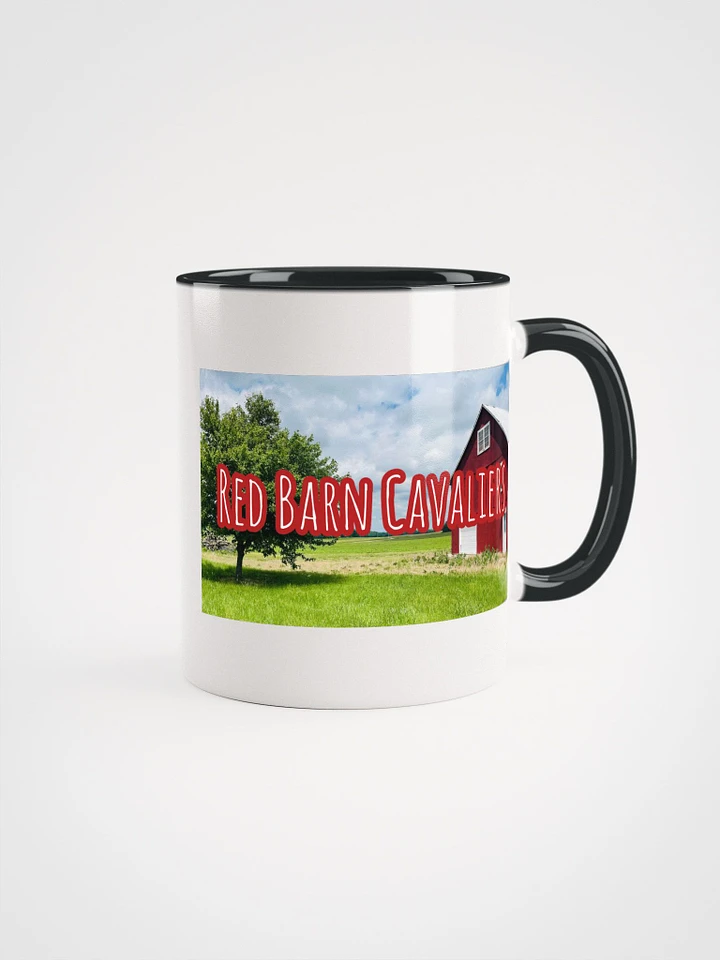 Red Barn Cavaliers Logo Ceramic Mug with Colored Handle & Interior by Mugz product image (6)