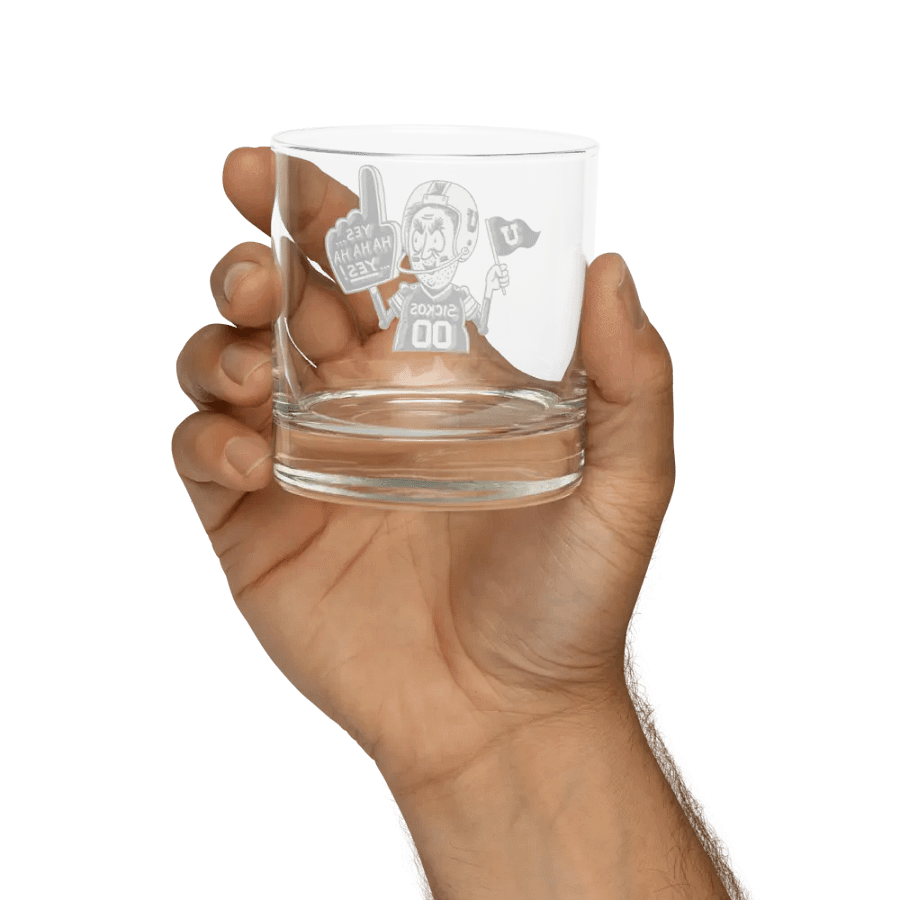Sickos Committee #1 Fan Rocks Glass product image (8)