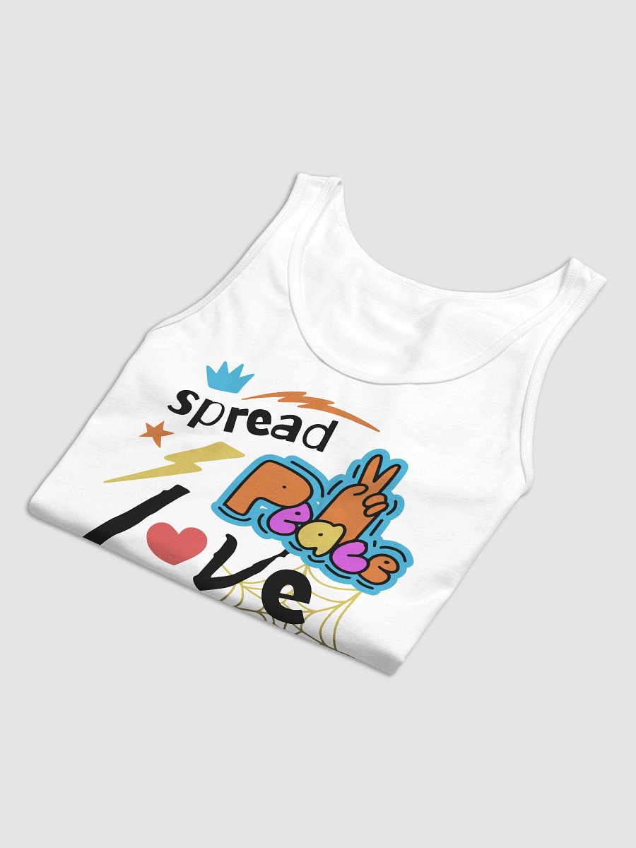Spread Love, Not Hate | Jersey Tank by Bella+Canvas product image (9)