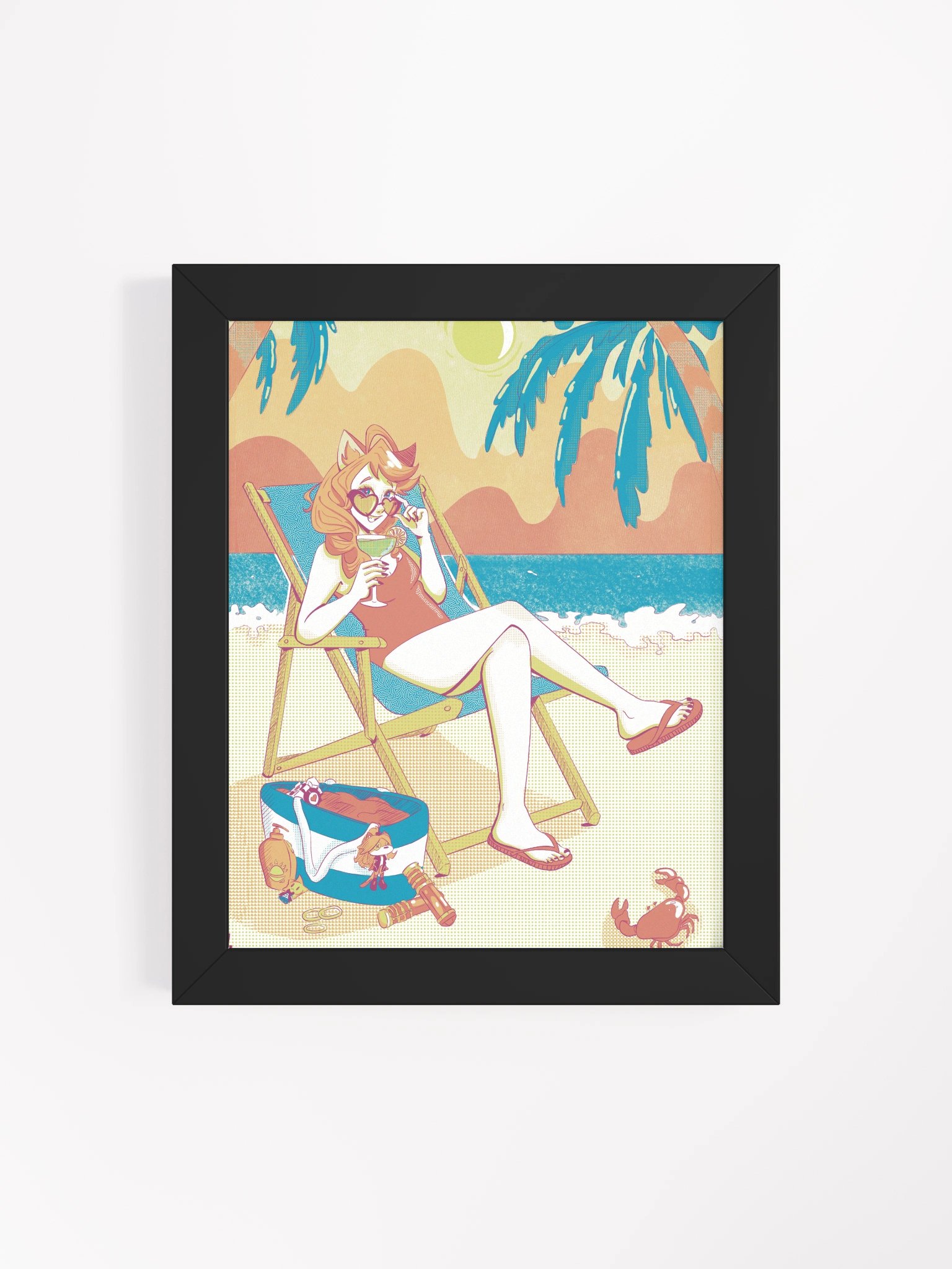 Summer Sonnie Framed Poster product image (10)
