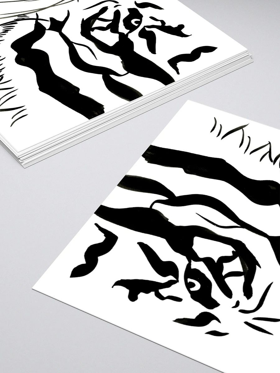 Face Of The Tiger Sticker product image (10)