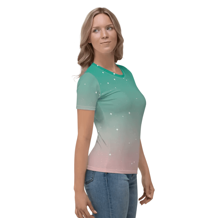Starry Sky Sunset Women's T-Shirt product image (3)