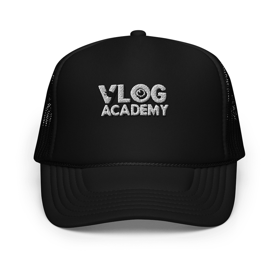 Vlog Academy Otto Foam Trucker Hat product image (1)