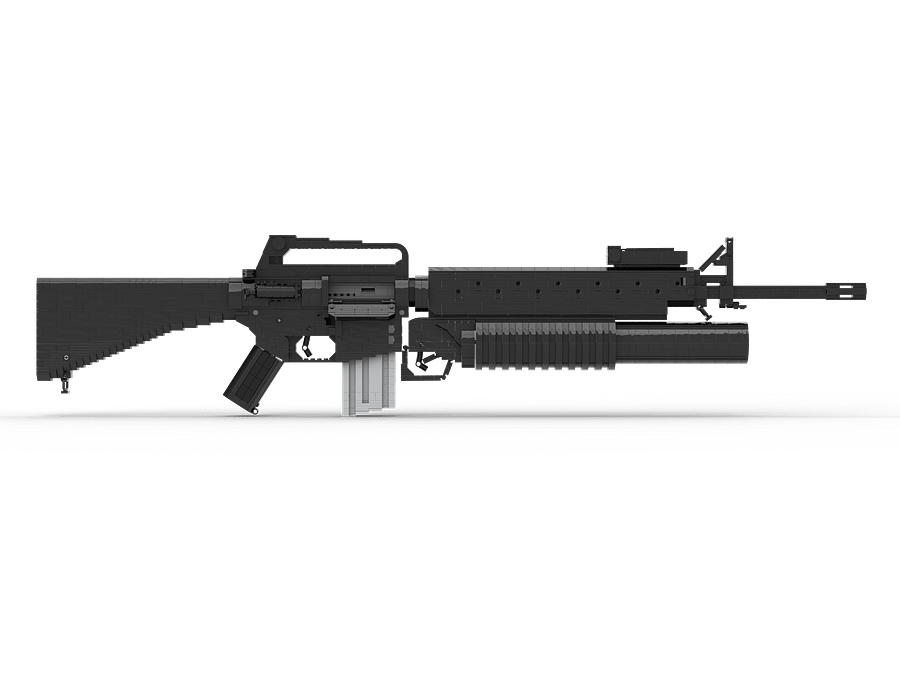 LEGO M16A1/M203 - LDD Instructions product image (6)