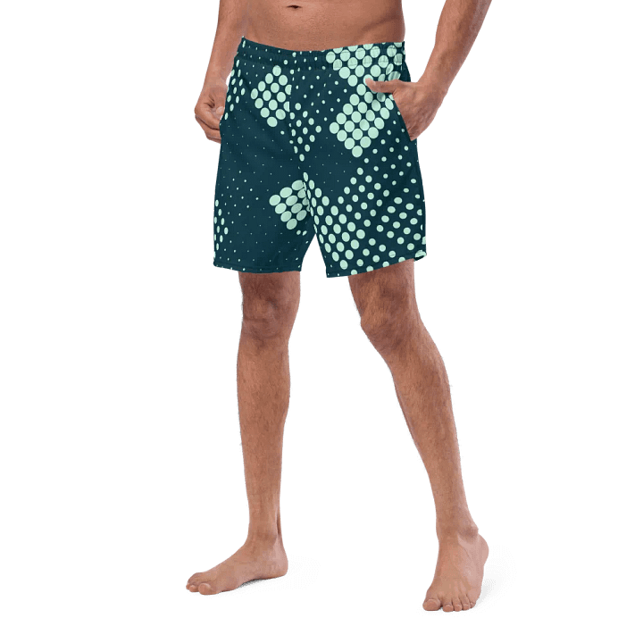 GeoDots All-Over Swim Trunks product image (2)