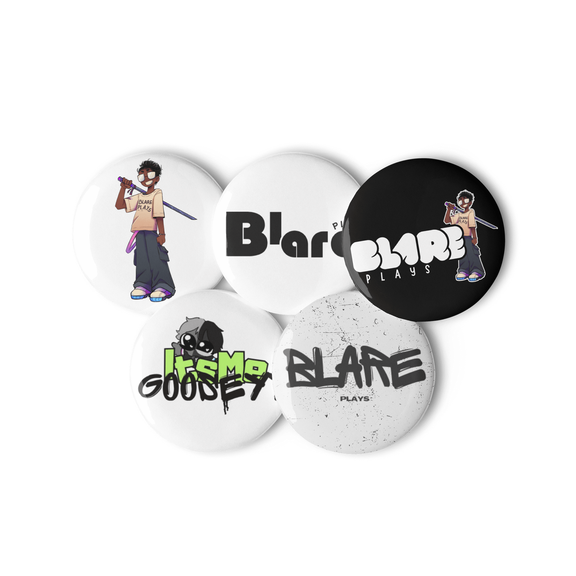 Blare & Goosey Collection Pin Button Set product image (3)