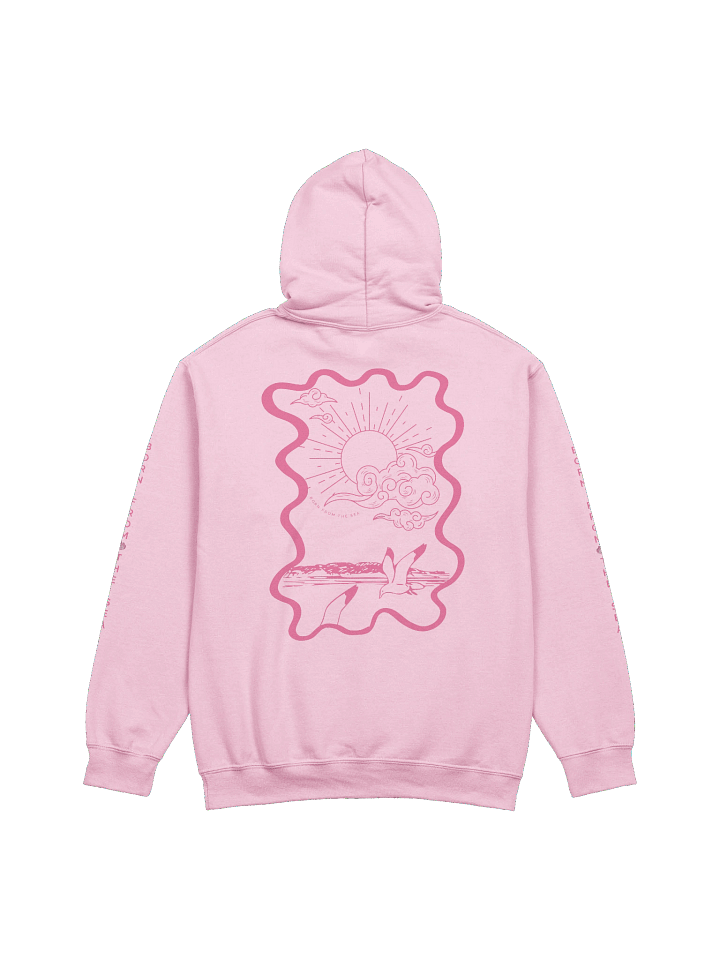 Born From The Sea Hoodie in Pink product image (1)