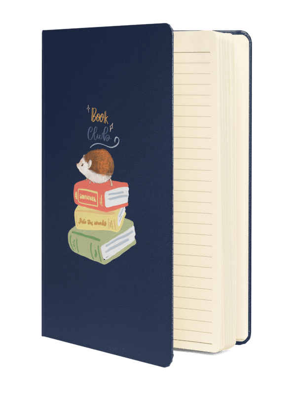 Book Club Hedgehog Hardcover Notebook product image (3)