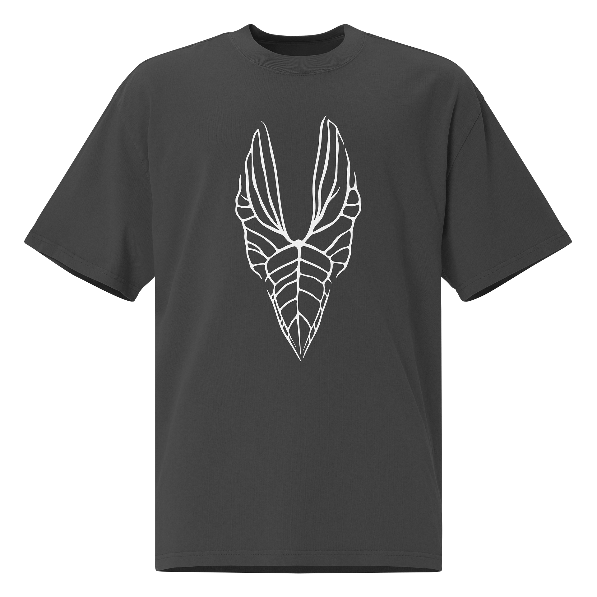 ANTHURIUM DIABLOENSE SKELETON - Oversized Faded T-Shirt product image (1)