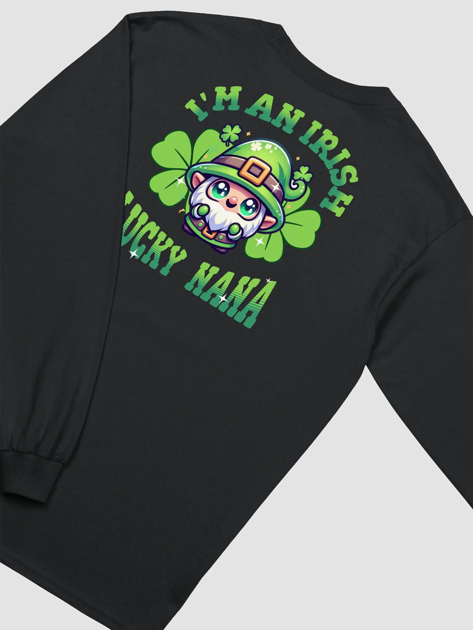 Irish Lucky Nana Long Sleeve Tee product image (13)