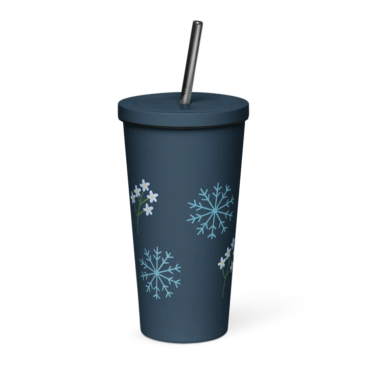 Blossoming Snowflake Insulated Tumbler product image (2)