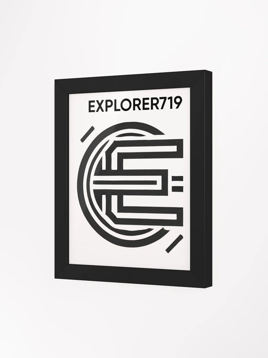 Explorer719 Poster con Cornice product image (3)