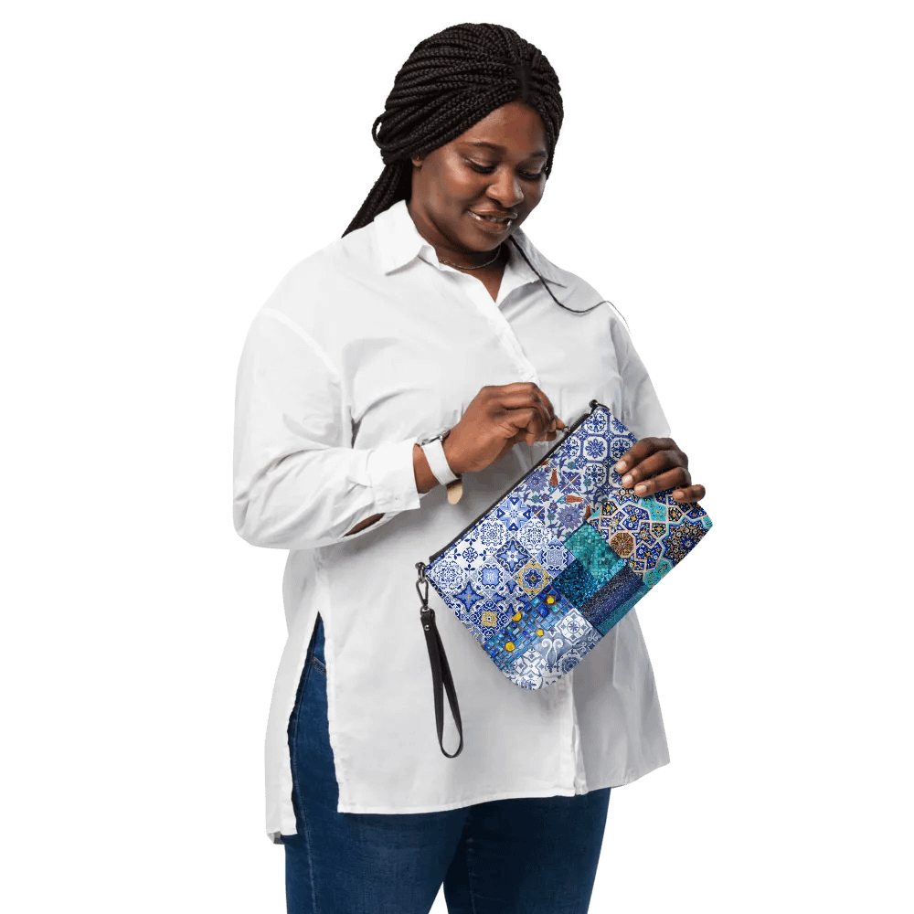 Maltese Tile Mosaic Crossbody Bag product image (12)