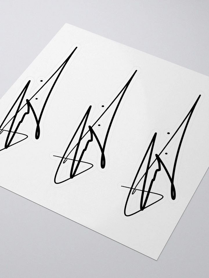 SIGNATURE STICKER 3-PACK product image (1)