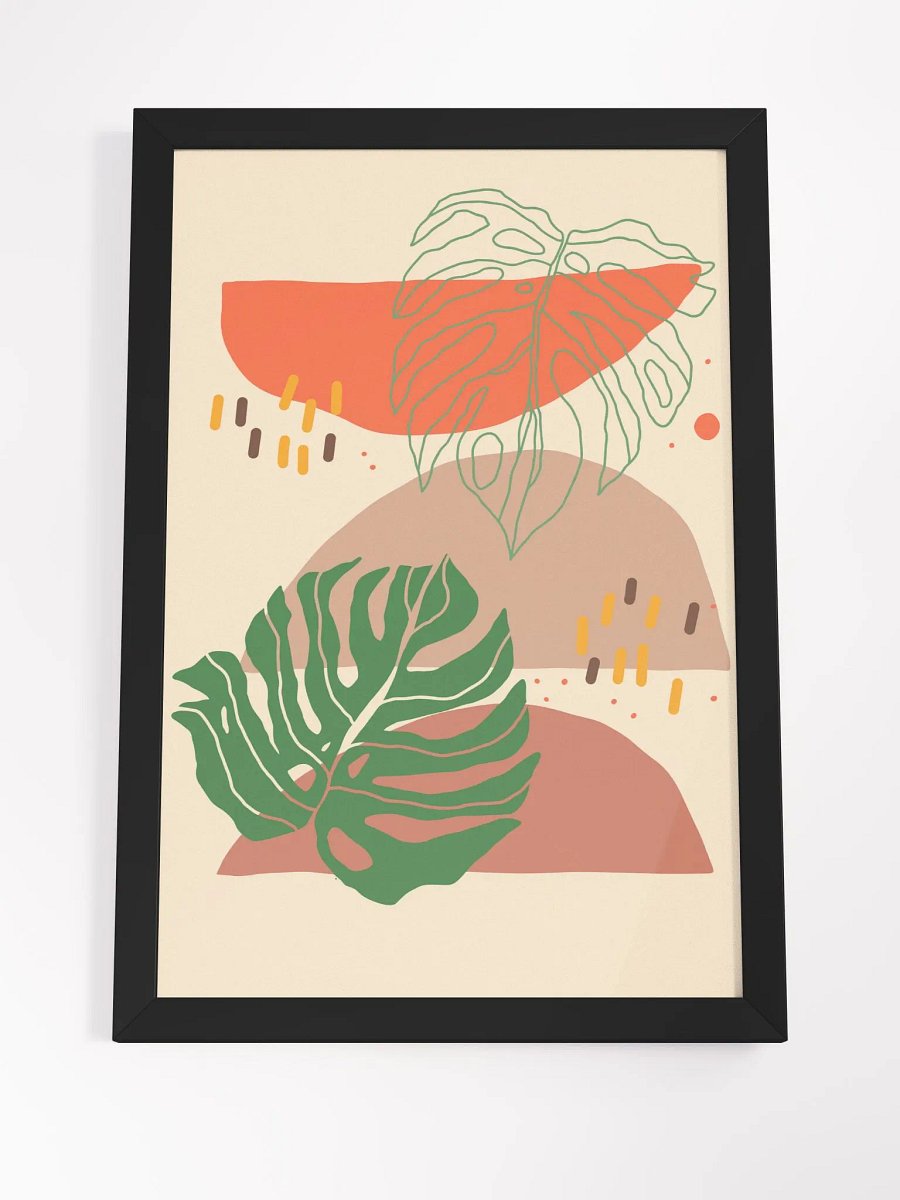 Botanical Harmony Framed Poster product image (24)